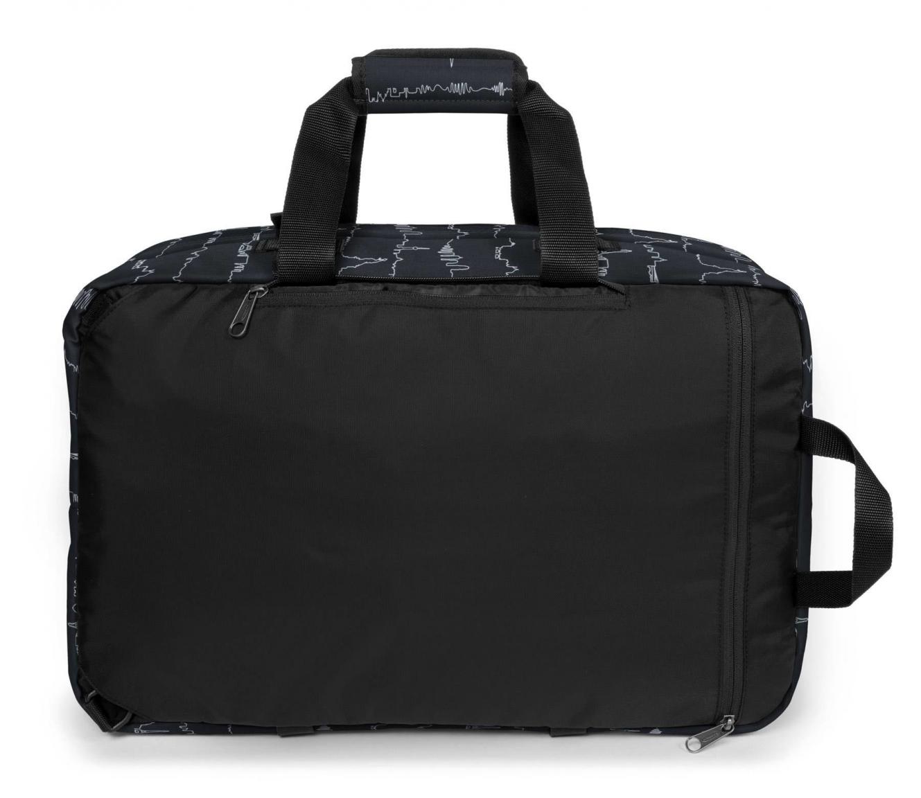 Reisetasche mit Laptopfach hellgrau Eastpak Tranzpack Rucksack