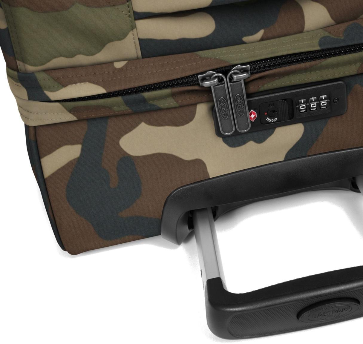 Reisetaschen 2 Radtrolley Eastpak Transitr M braun gemustert Camo