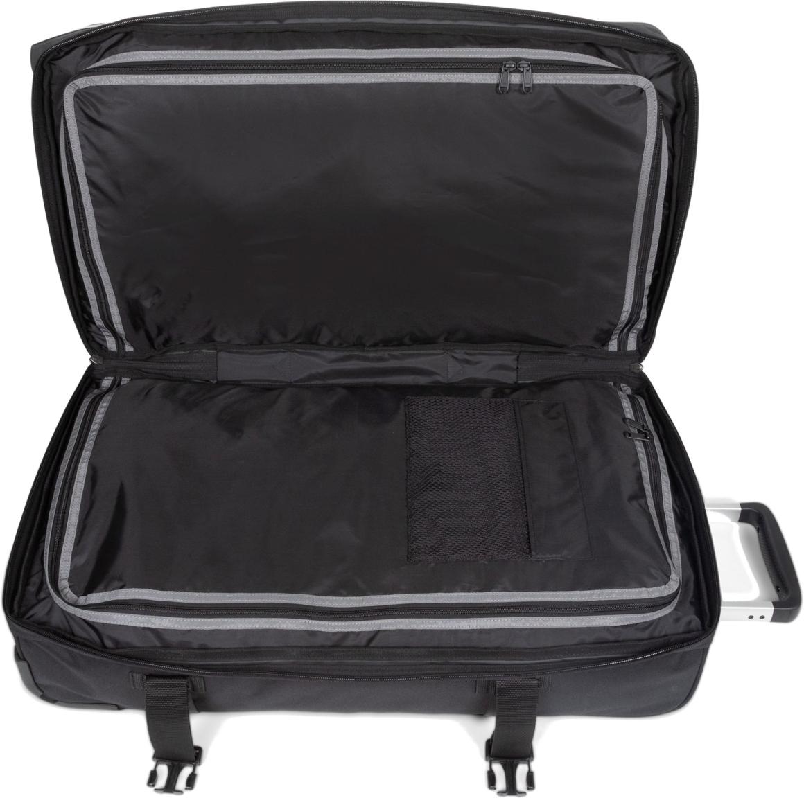 Reisetaschen Trolley Transitr M Eastpak TSA Black Bold Neonstripe