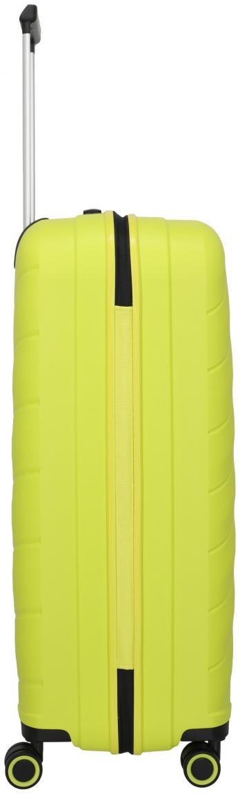 Reisetrolley Travelite Burano L 75cm Apple Green gelbgrün Hartschale