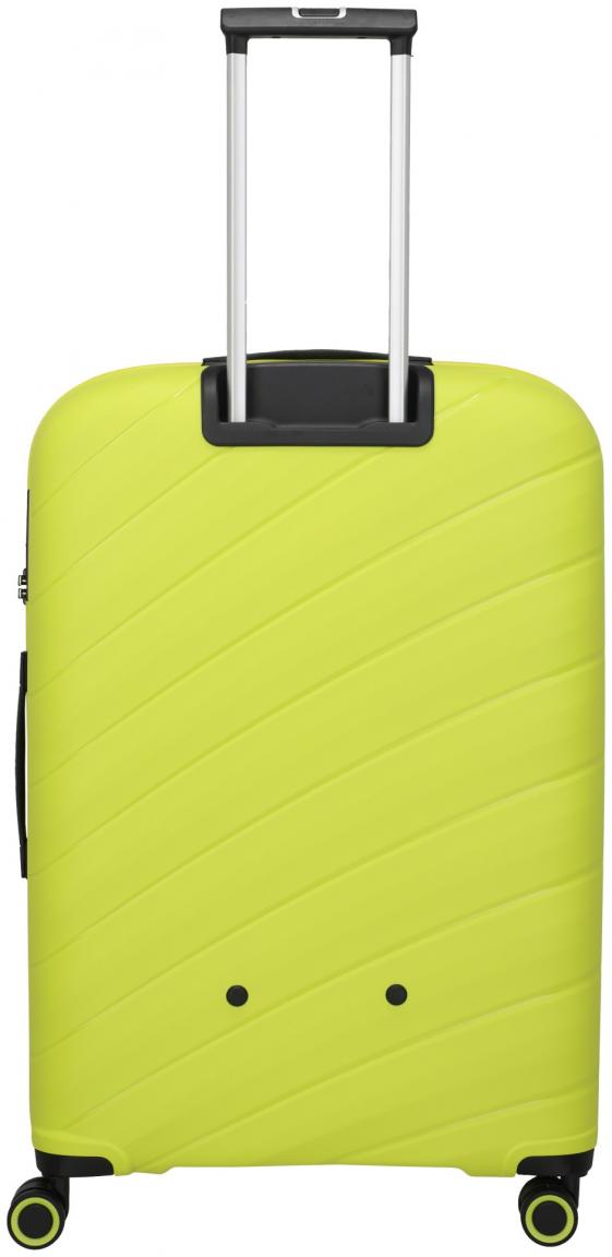 Reisetrolley Travelite Burano L 75cm Apple Green gelbgrün Hartschale