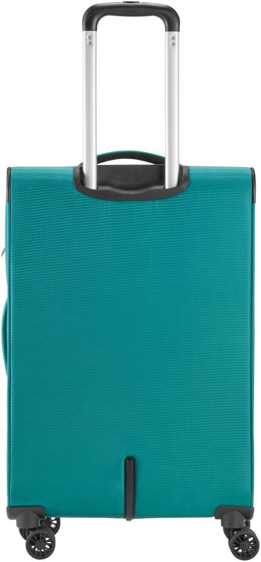 Reisetrolley petrol Travelite Seaside M 66cm TSA-Schloss erweiterbar