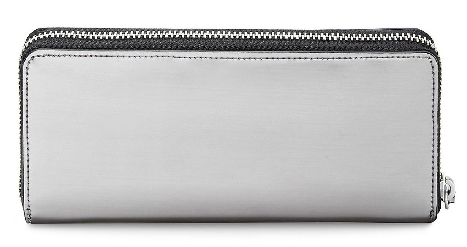 Reißverschlussportmonee Liebeskind SallyF7 Leder Specchio Silver