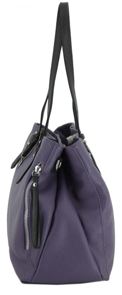 Riementasche Caleidos Lavender lila braun bürotauglich