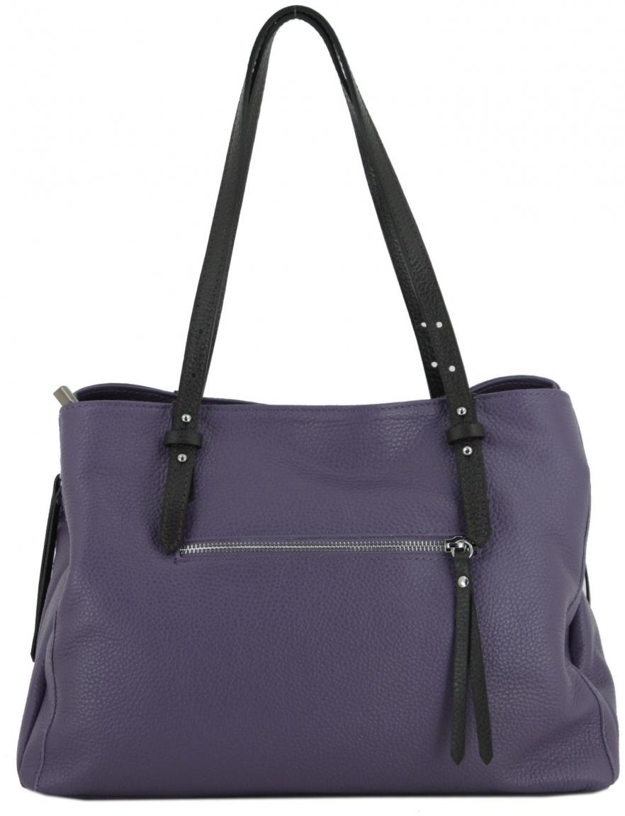 Riementasche Caleidos Lavender lila braun bürotauglich
