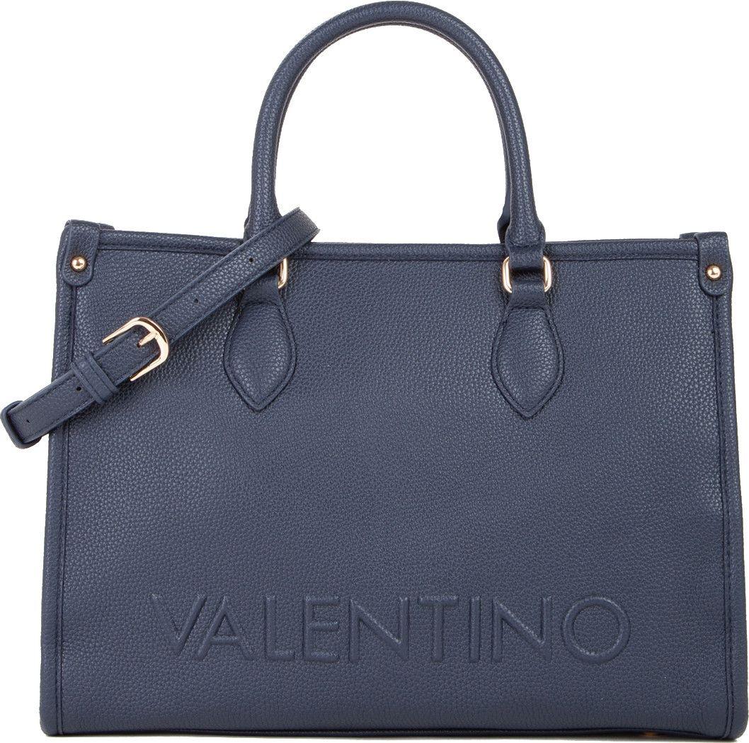 Rised RE Kurzgrifftasche Valentino Blu Dunkelblau Lederoptik