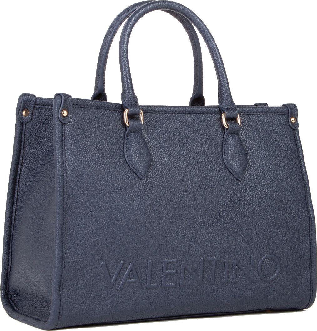 Rised RE Kurzgrifftasche Valentino Blu Dunkelblau Lederoptik