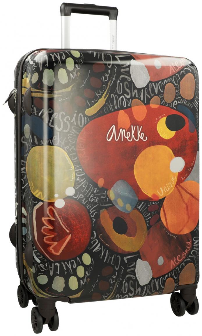 Rollenkoffer Anekke Alma Alegria M 63cm dunkelbunt Spanien