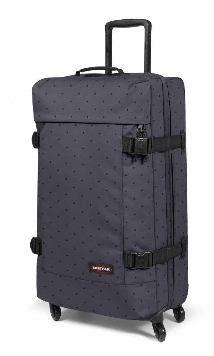 Rollenkoffer Eastpak Trans4 L 4 Räder Dot Grey Grau