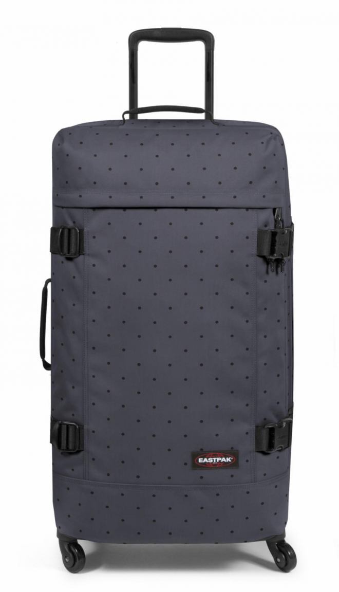 Rollenkoffer Eastpak Trans4 L 4 Räder Dot Grey Grau