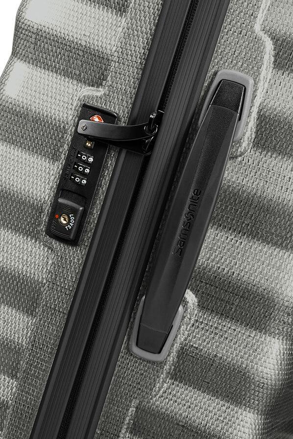 Rollenkoffer Samsonite Lite-Shock Eclipse Grey 69cm dunkelgrau