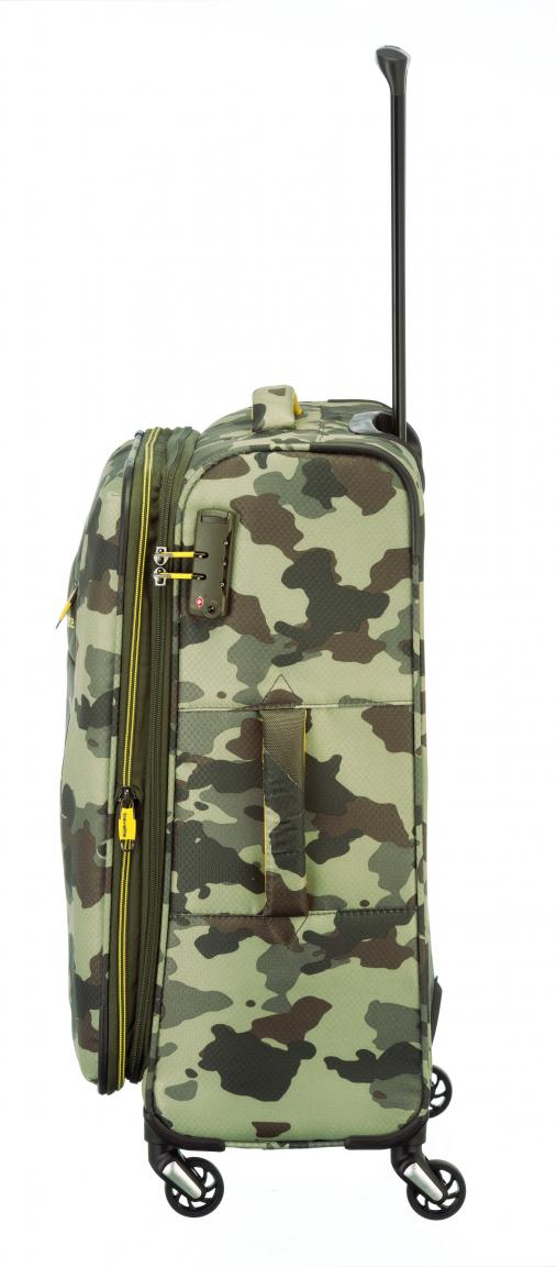 Rollenkoffer Travelite Kite M 64cm Camouflage erweiterbar