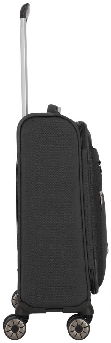 Rollenkoffer Travelite Miigo Nachtschwarz dreiteiliges Set S M L