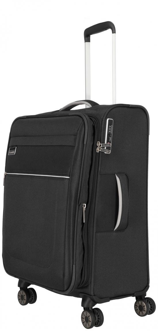 Rollenkoffer Travelite Miigo Nachtschwarz dreiteiliges Set S M L