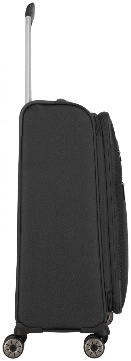 Rollenkoffer Travelite Miigo Nachtschwarz dreiteiliges Set S M L