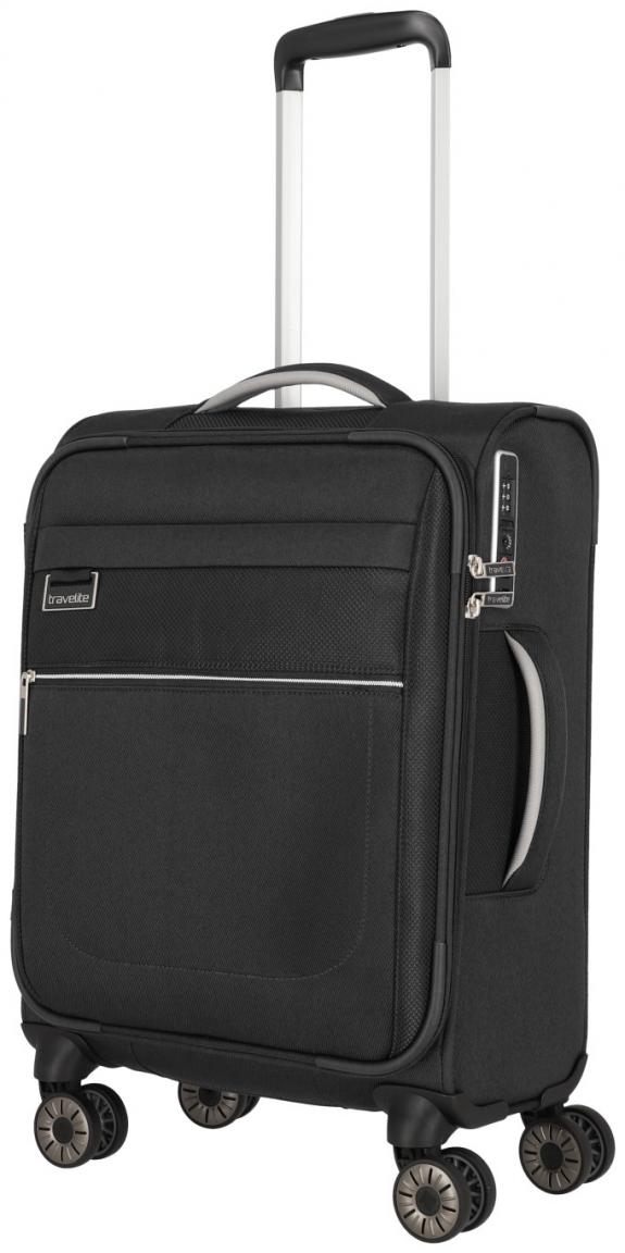 Rollenkoffer Travelite Miigo Nachtschwarz dreiteiliges Set S M L
