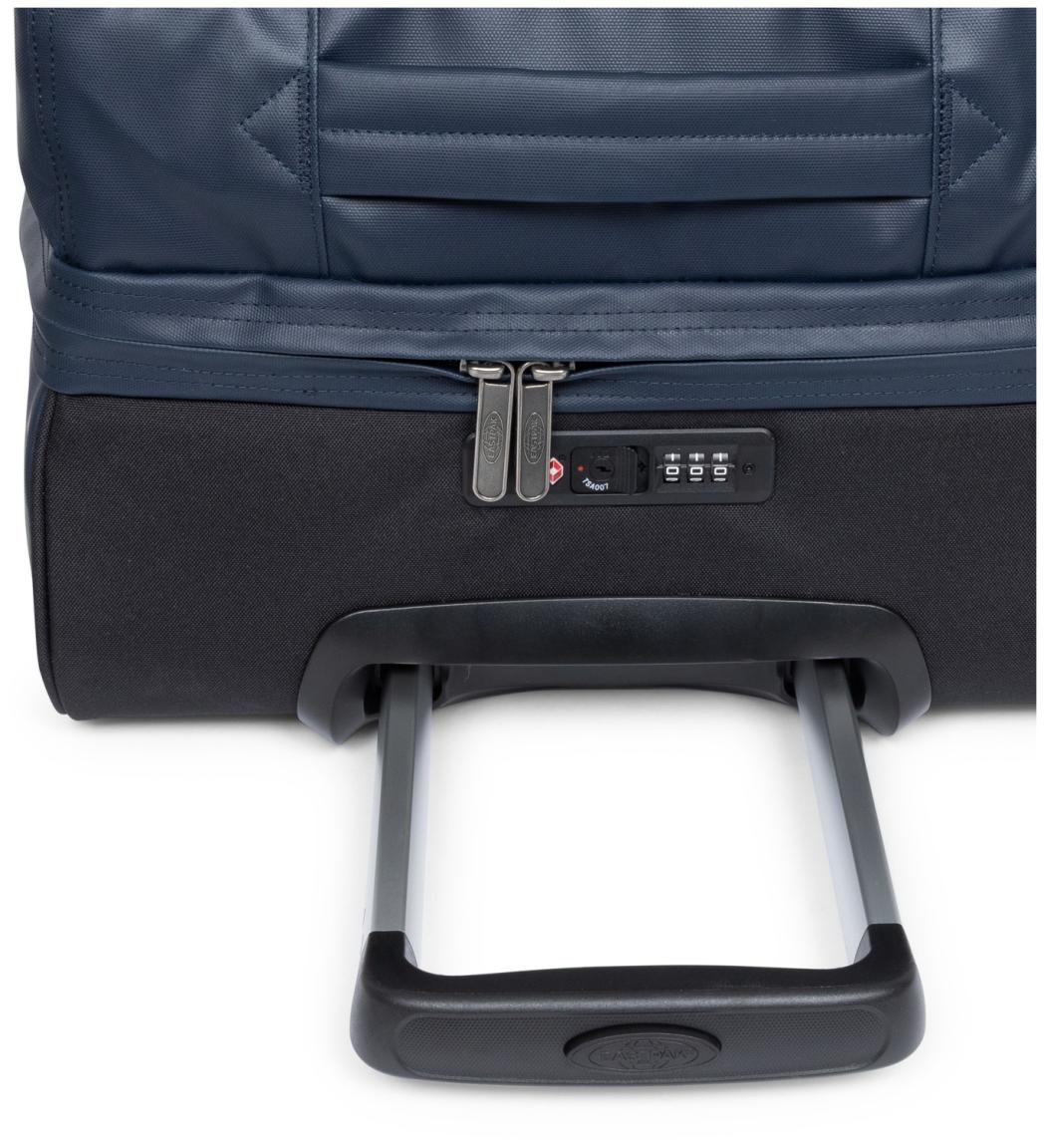 Rollenreisetasche L 79cm dunkelblau Eastpak Transitr Tarp Navy beschichtet