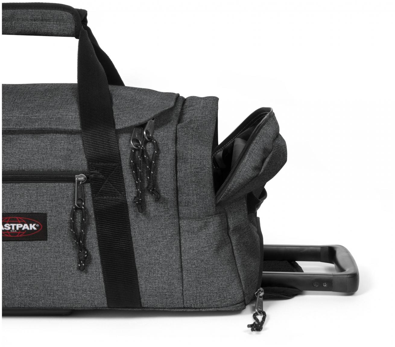 Rollenreisetasche S 55cm Eastpak Leatherface Black Denim