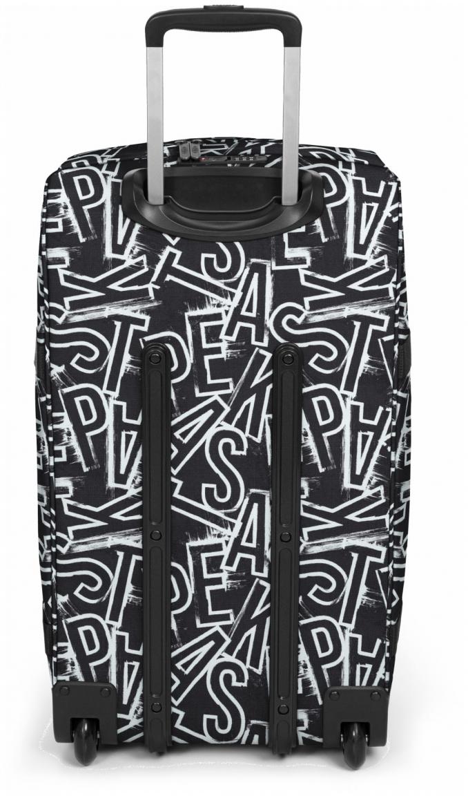 Rollentasche Eastpak TransitR M EP Letters Black Buchstabenprint schwarz weiß