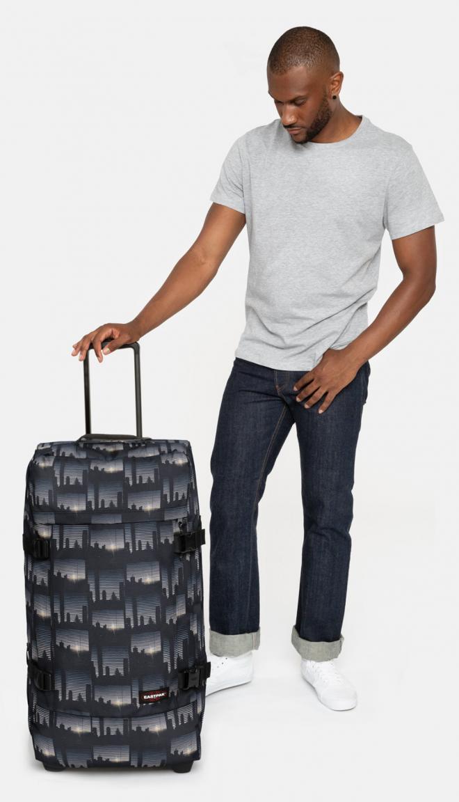 Rollentasche Eastpak Tranverz L Upper East Stripe Skyline