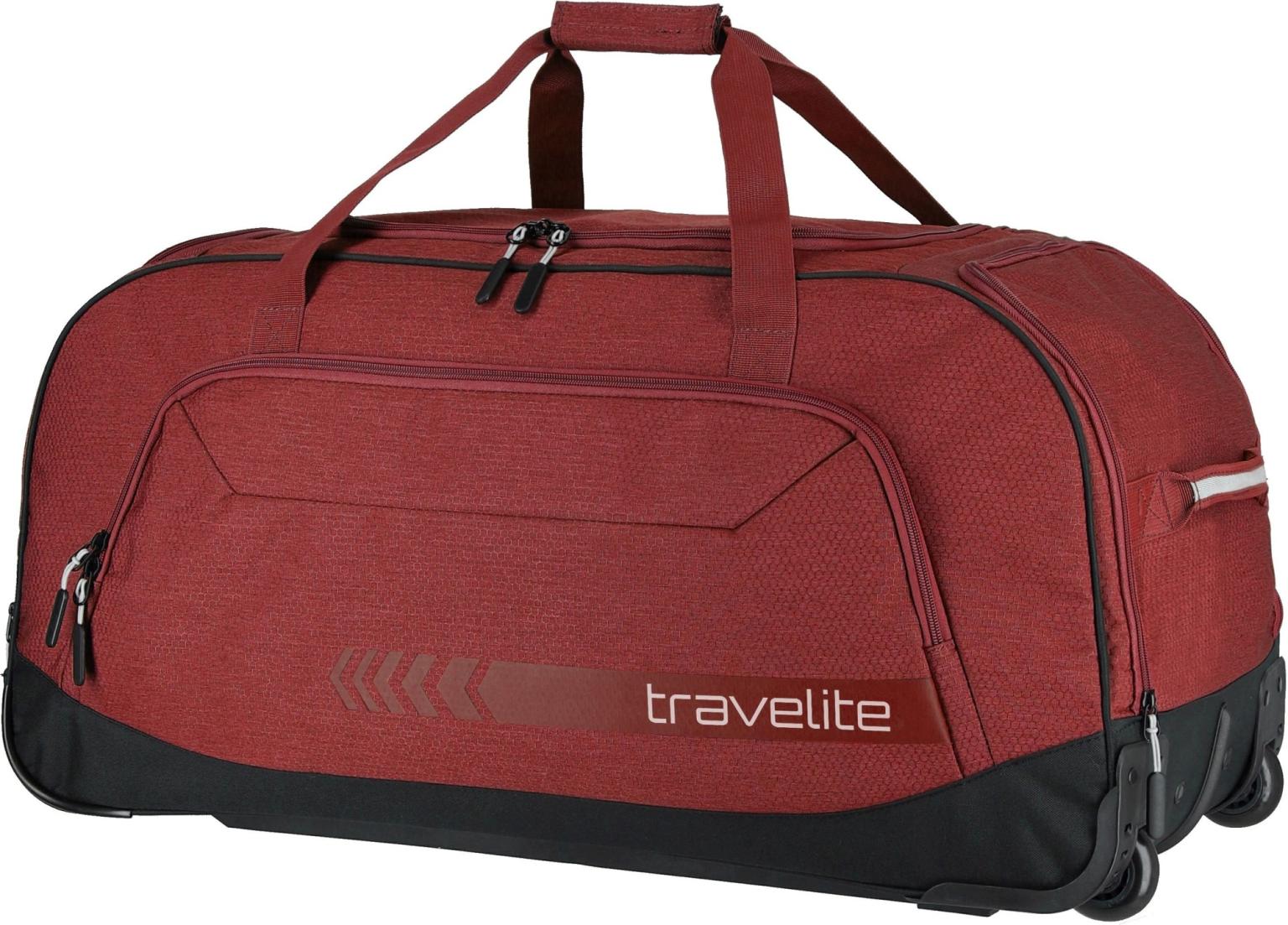 Rollentasche Travelite Kick Off XL 77cm rot Weichgepäck