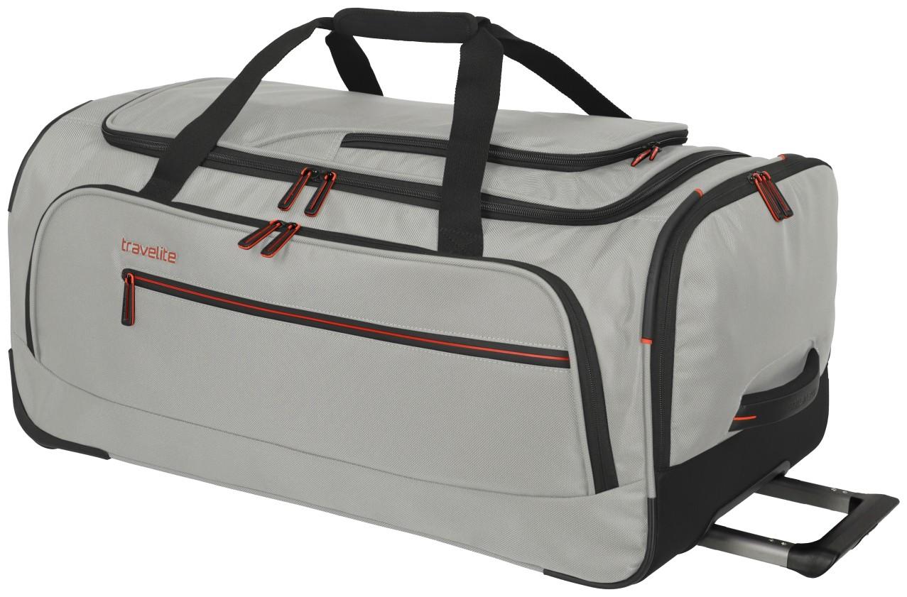 Rollentasche hellbeige Travelite Crosslite M 69cm Natural
