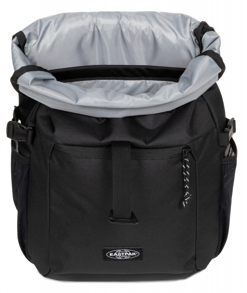 Rolltop Backpack Eastpak Toproll Pro Black Nylon