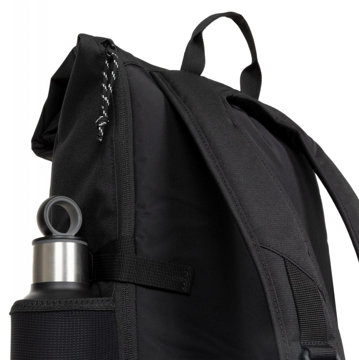 Rolltop Backpack Eastpak Toproll Pro Black Nylon