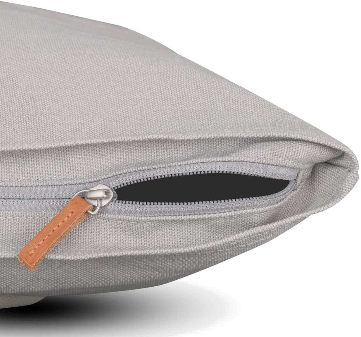 Rolltop Rucksack Adam Medium Johnny Urban Canvas imprägniert Grey Grau