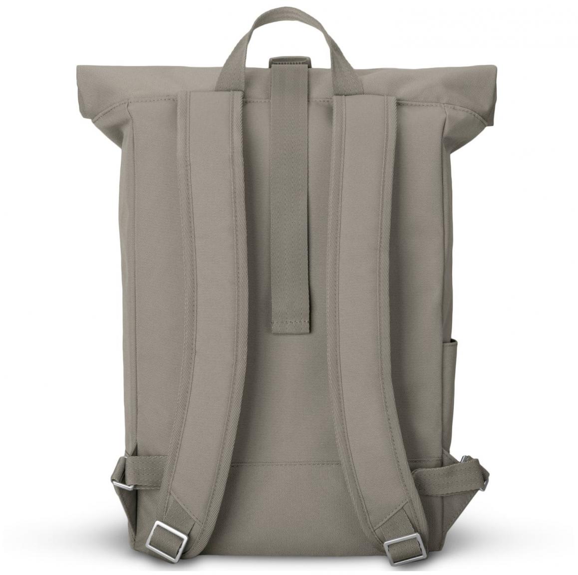 Rolltop Rucksack Robin Medium Johnny Urban wasserabweisend Desert Grey Grau