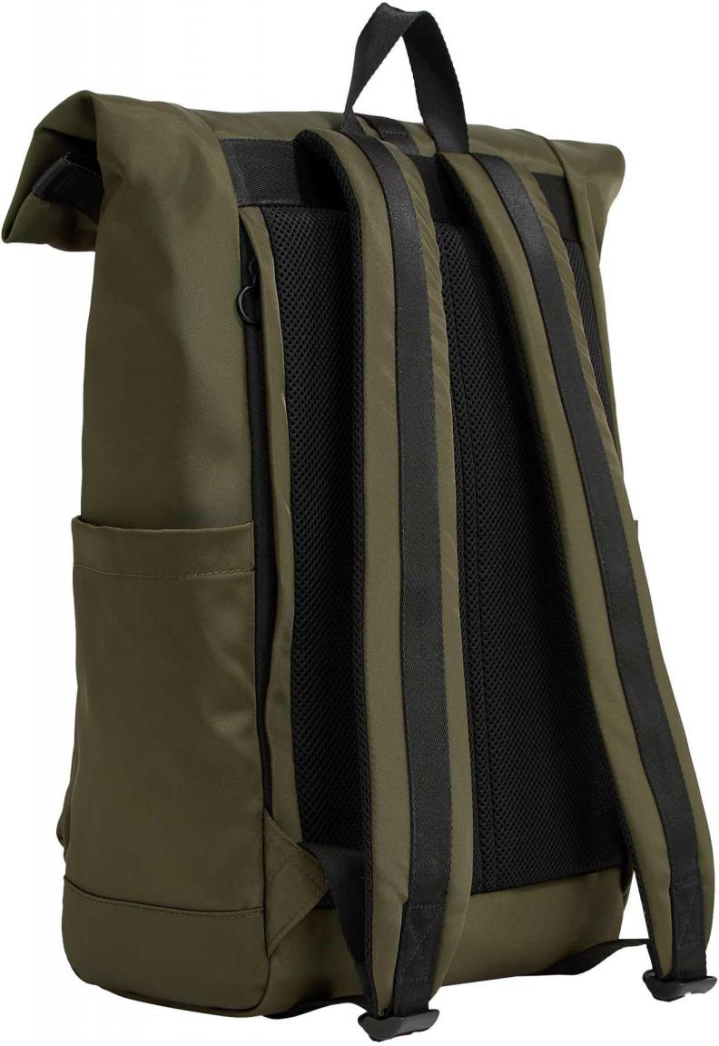 Rolltop Rucksack Tommy Hilfiger Army Green TH Monotype Rolltop Backpack