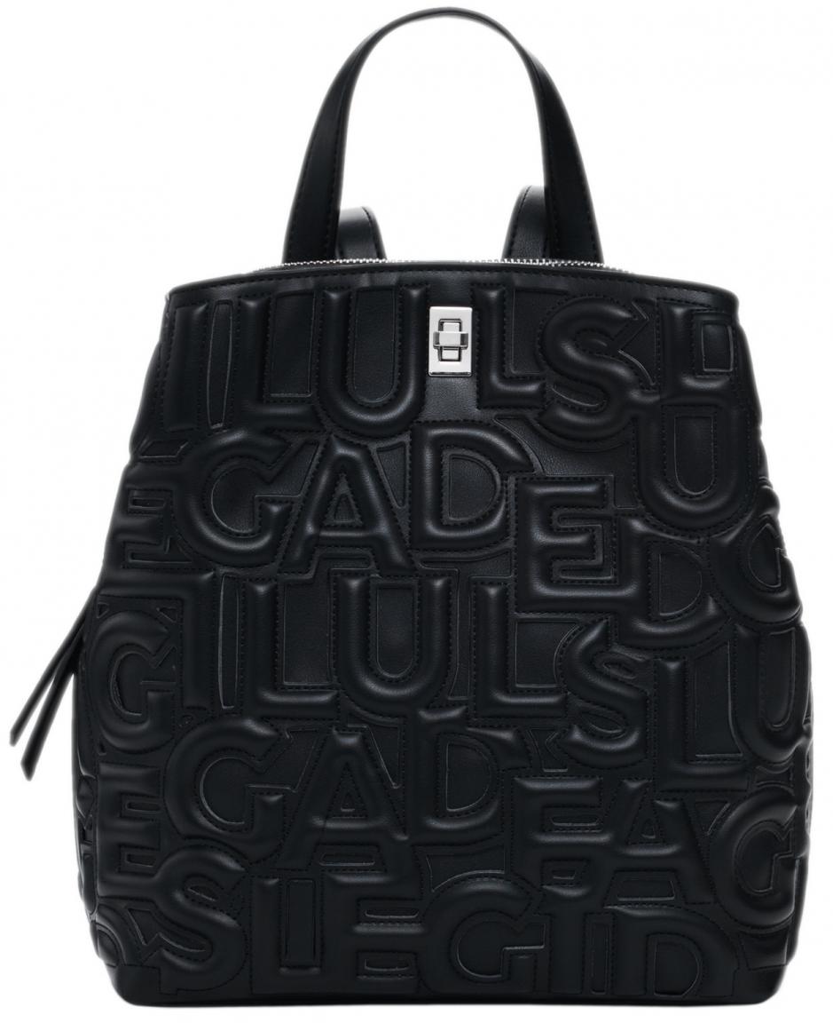 Rucksack Desigual Sumy Mini schwarz Maki Buchstaben