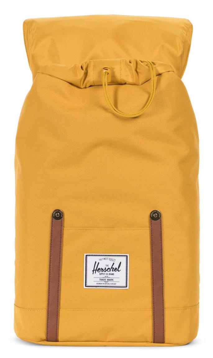 Rucksack Herschel Retreat Arrowwood senfgelb kleiner Fehler