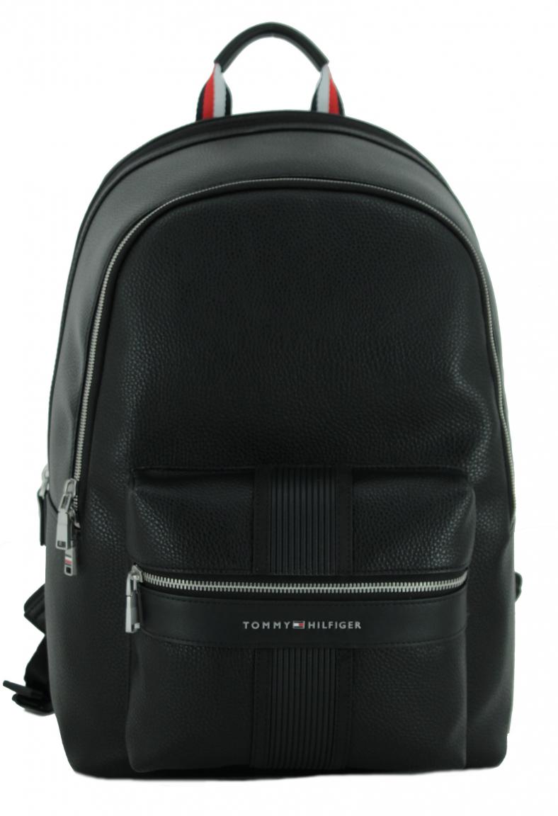 schwarzer rucksack tommy hilfiger