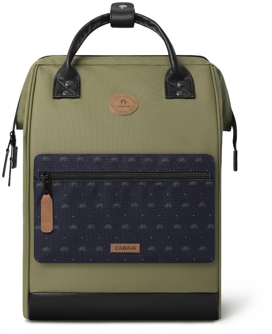 Rucksack abwischbar Cabaia Grenoble khaki Large Outdoor Adventurer