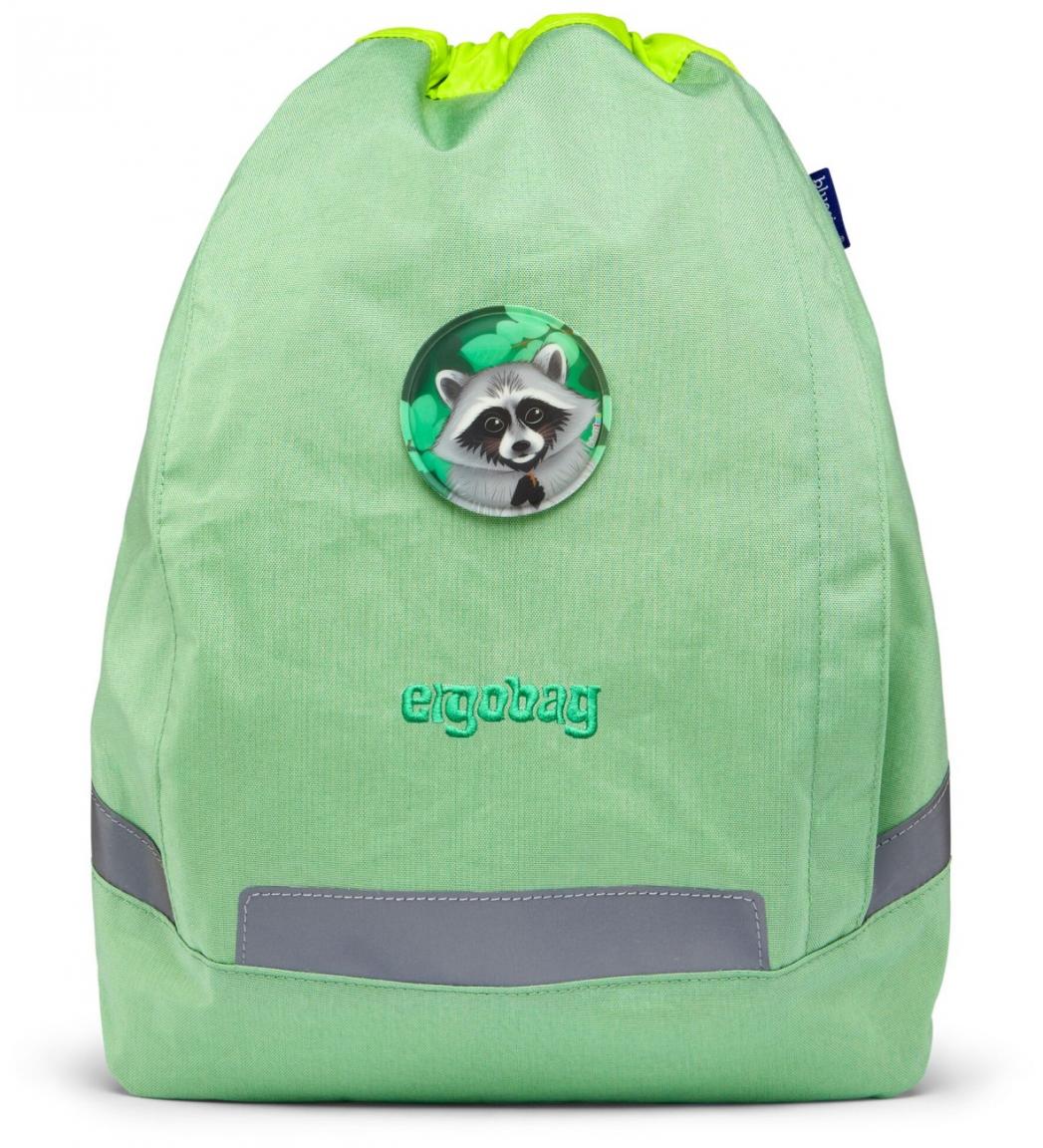 Rucksackset grün verstellbar Ergobag Cubo WaldBärwohner