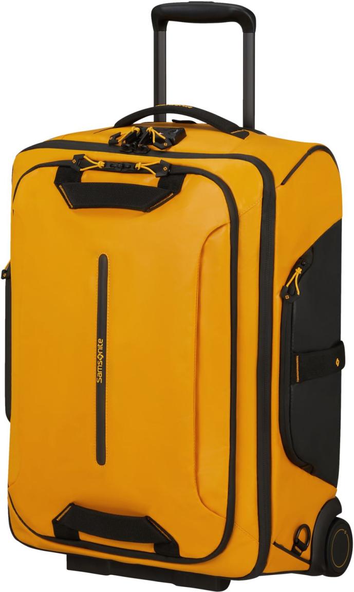 Rucksacktrolley Samsonite Ecodiver knallgelb Reisetasche Handgepäck