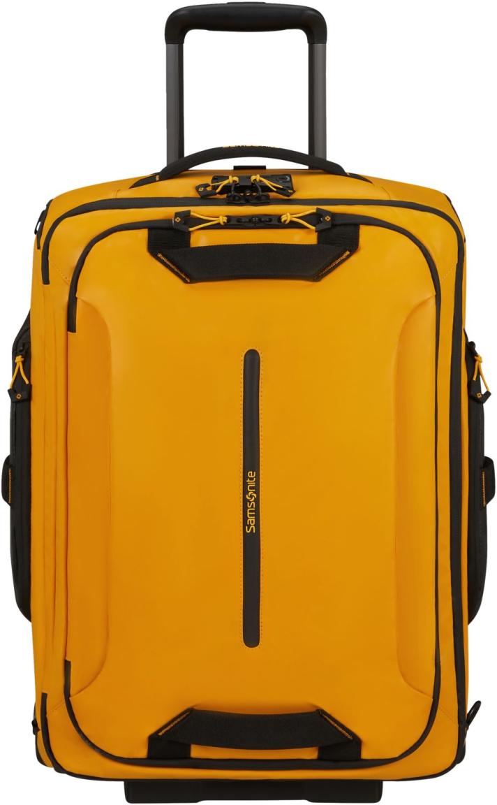 Rucksacktrolley Samsonite Ecodiver knallgelb Reisetasche Handgepäck
