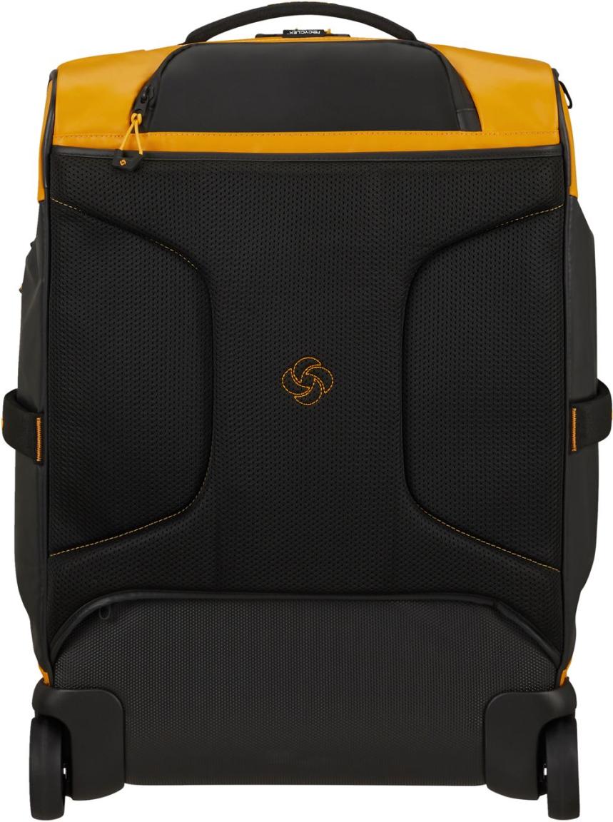 Rucksacktrolley Samsonite Ecodiver knallgelb Reisetasche Handgepäck