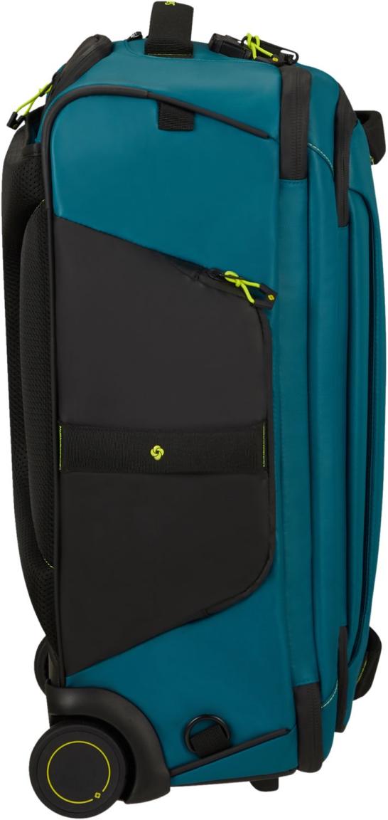 Samsonite Ecodiver Rucksacktrolley Duffle WH 55cm Petrol Blue