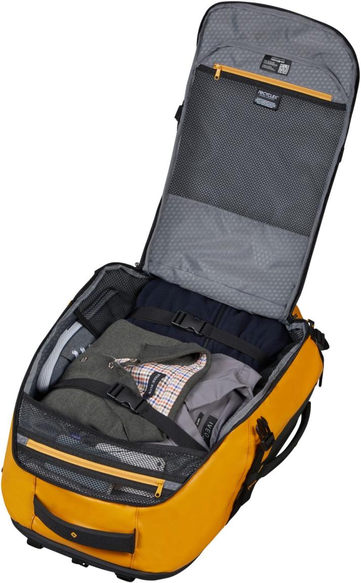 Samsonite Ecodiver Yellow Reiserucksack recycled wasserabeisend