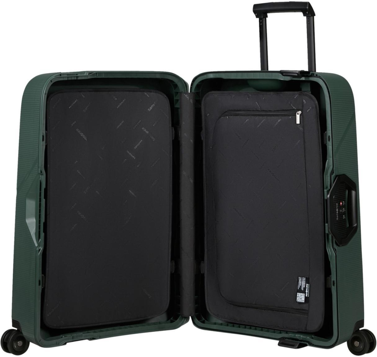 Samsonite Magnum Eco Koffertrolley Spinner M 69cm Forest Green dunkelgrün