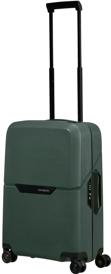 Samsonite Magnum Eco Spinner XL 81cm extragroßer Reisekoffer dunkelgrün Hartschale