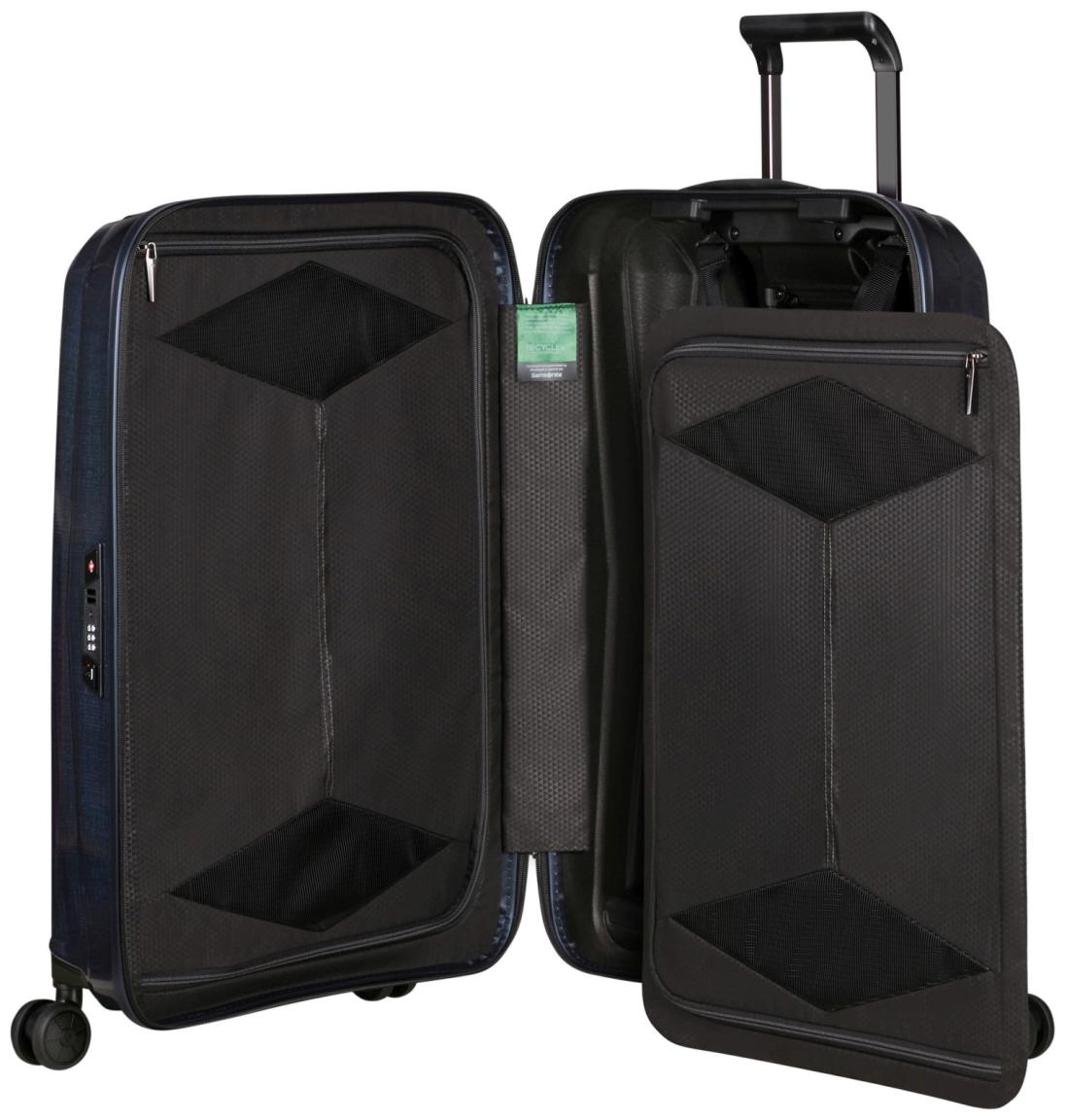 Samsonite Major-Lite Spinner M Koffer Hartschale Midnight Blue - Blau