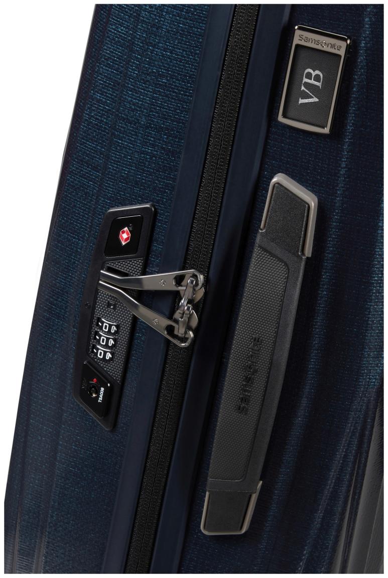 Samsonite Major-Lite Spinner S Handgepäckkoffer Hartschale Midnight Blue - Blau