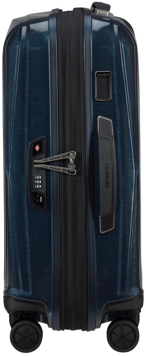 Samsonite Major-Lite Spinner S Handgepäckkoffer Hartschale Midnight Blue - Blau