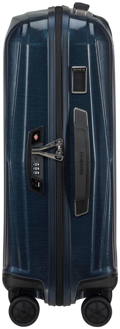 Samsonite Major-Lite Spinner S Handgepäckkoffer Hartschale Midnight Blue - Blau