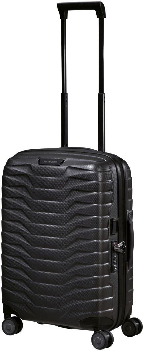 Samsonite Proxis Spinner S 55cm Handgepäckkoffer erweiterbar dunkelgrau Matt Graphite