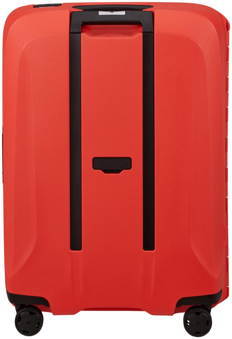Samsonite Reisetrolley Essens Spinner M 65cm Lava rot Hartschale