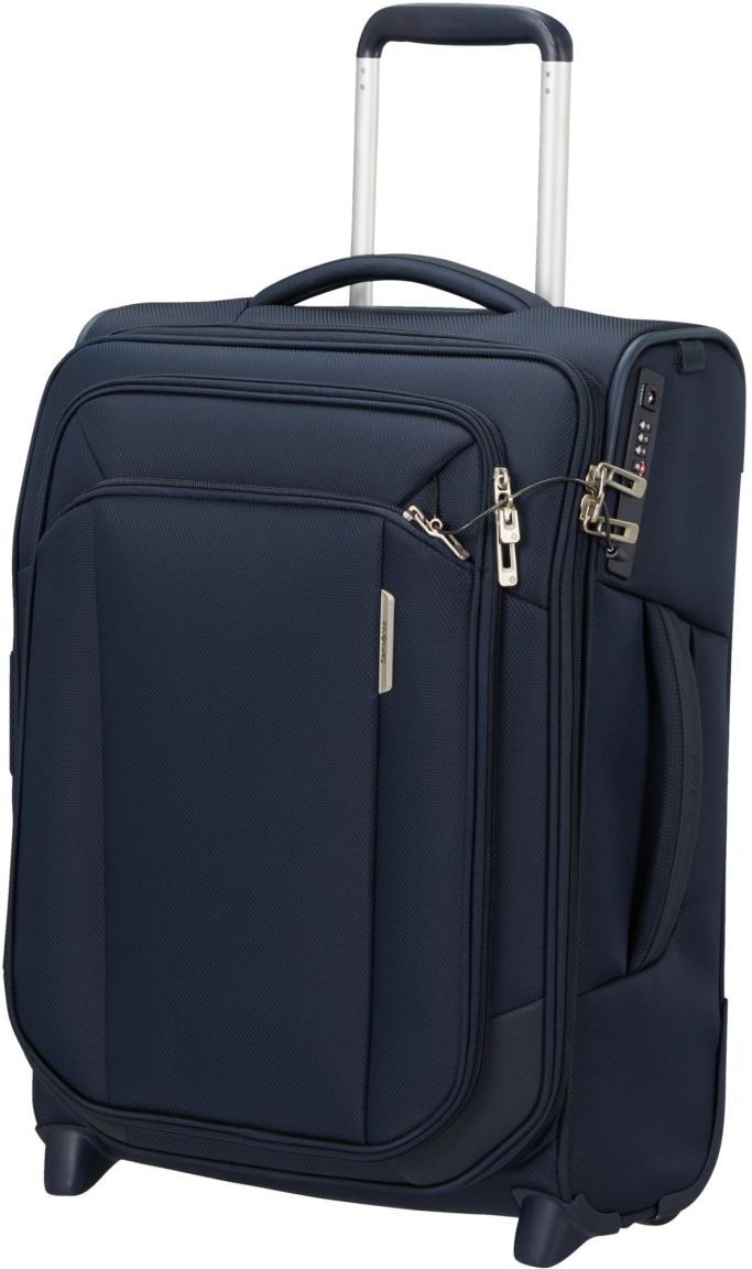 Samsonite Respark Upright 55cm Midnight Blue erweiterbarer Handgepäcktrolley